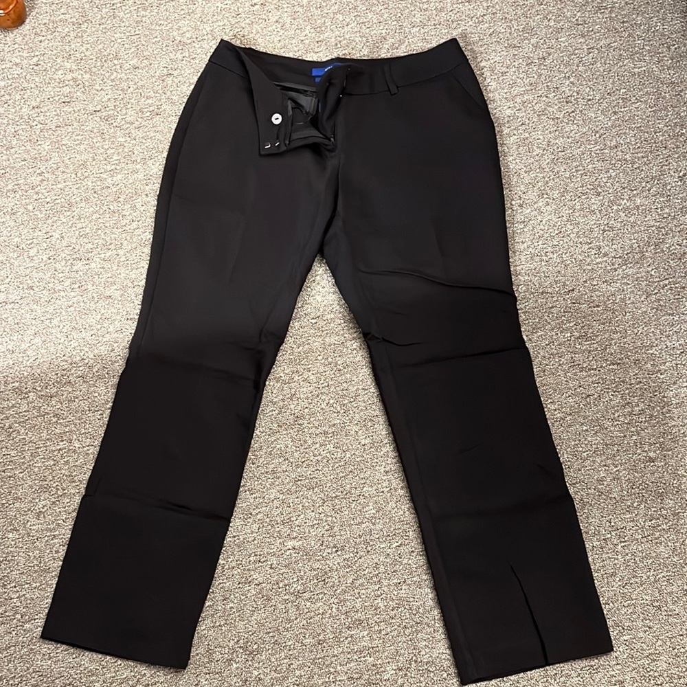 NWT Apt 9 The Torrie Straight, Mid-Rise Pants